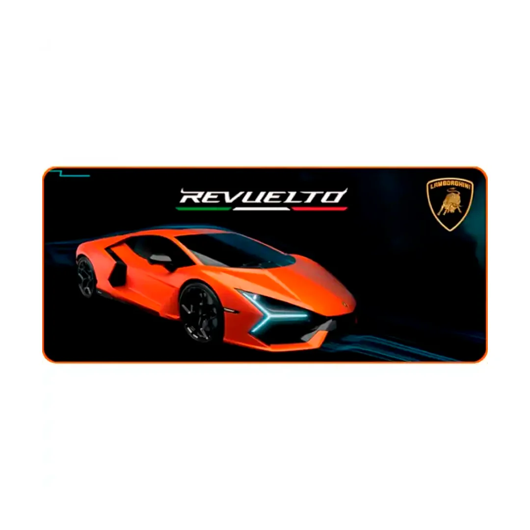 PAD LAMBORGHINI LB-DP D1 PICTURE LAMBODESK REVUELTO ORANGE