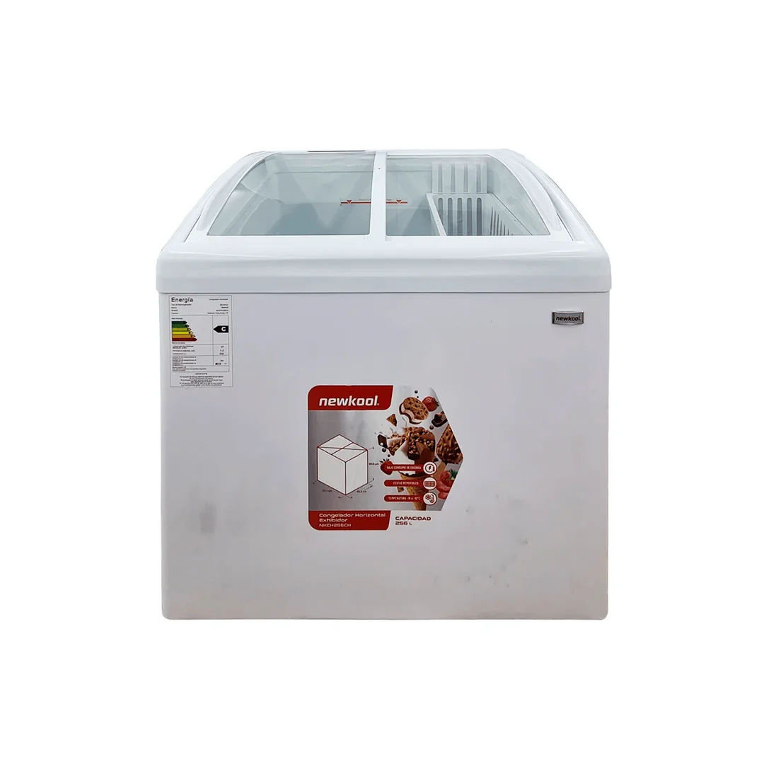 CONGELADOR HORIZONTAL NEWKOOL NKCFH256CH EXHIBIDOR 256 LTS