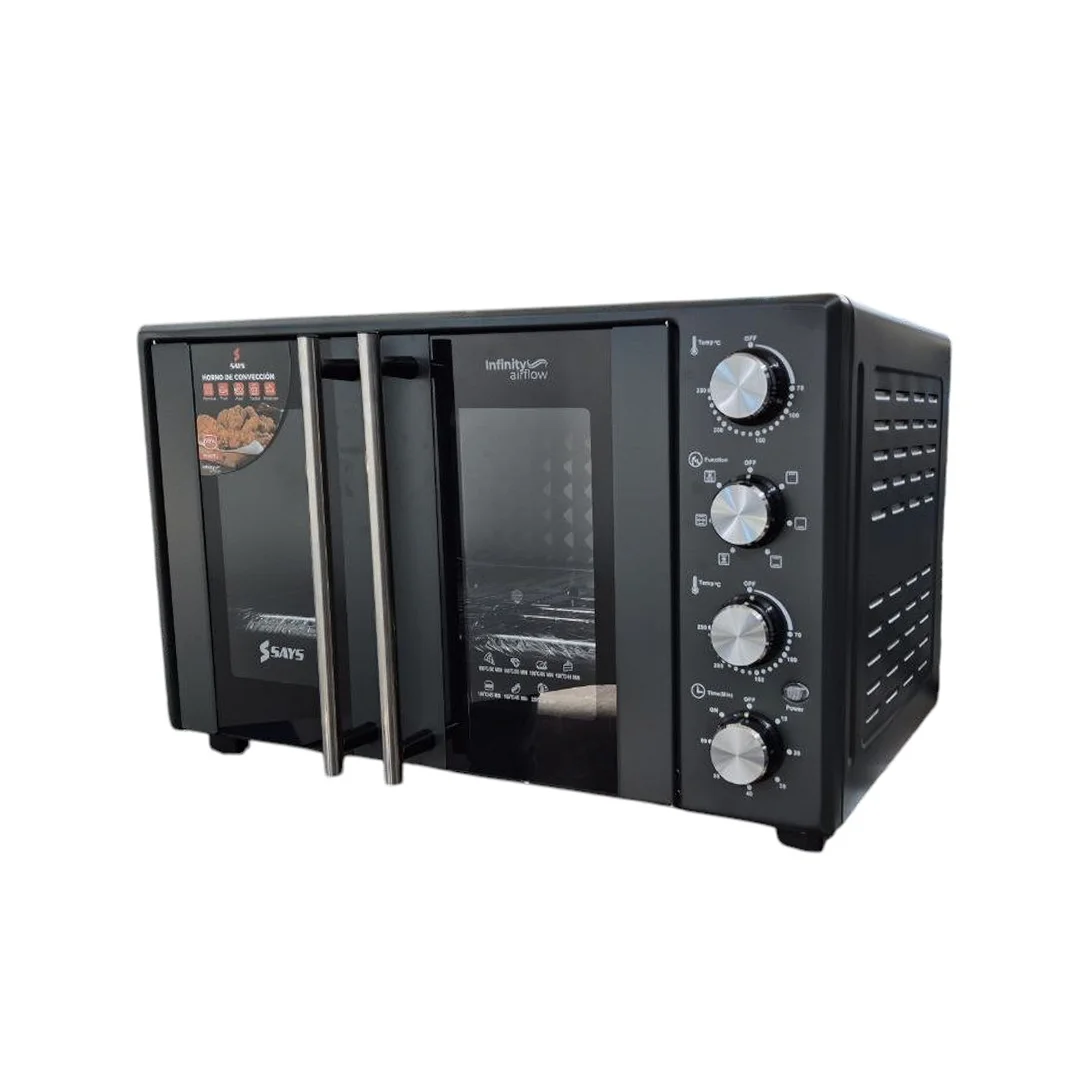 HORNO CONVECCION SAYS HTA-5001LRAG AIR FRYER ROSTIZAR ASAR TOSTAR 1500W  GRIS
