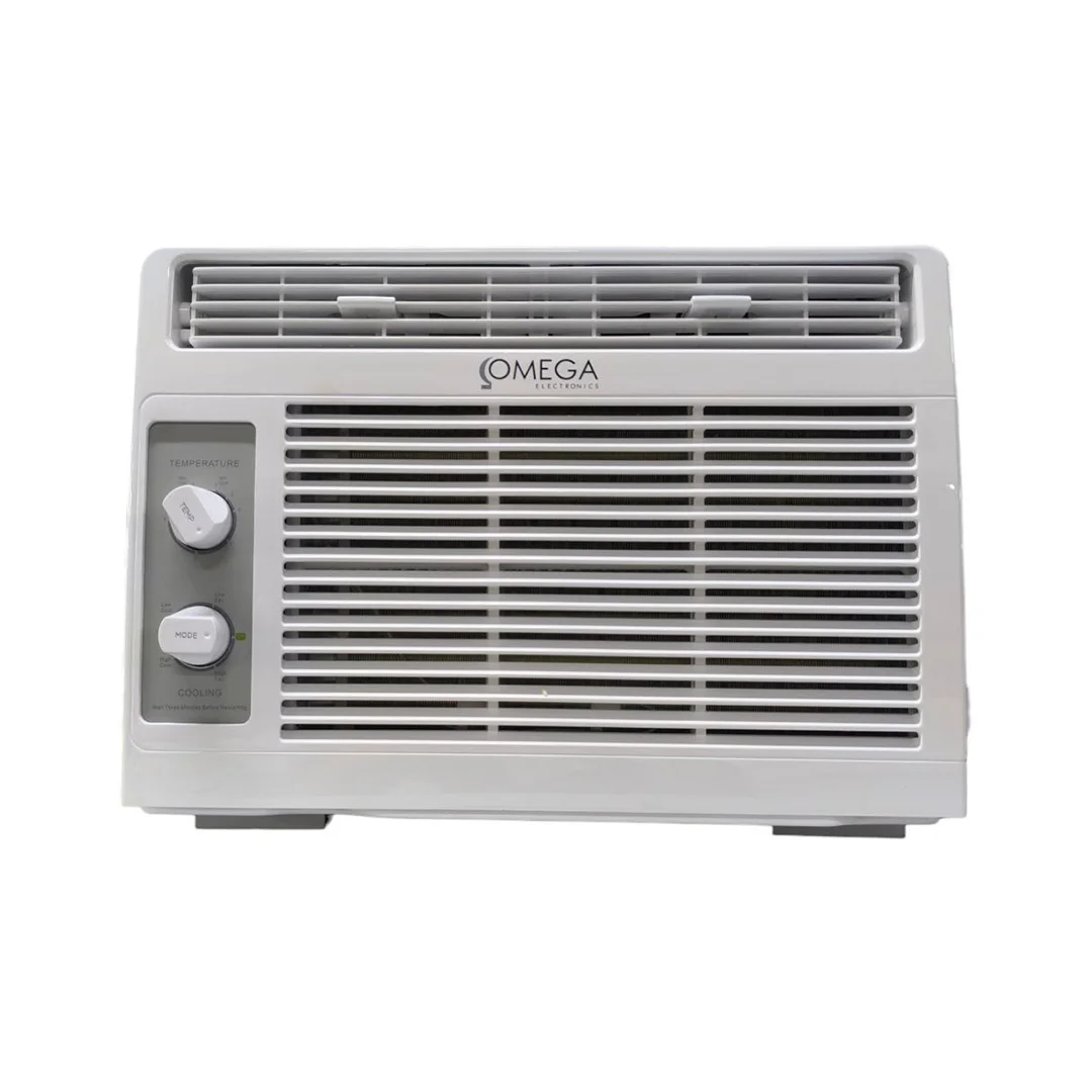 AIRE DE VENTANA OMEGA OAW-06M 6000 BTU MANUAL BLANCO 110V