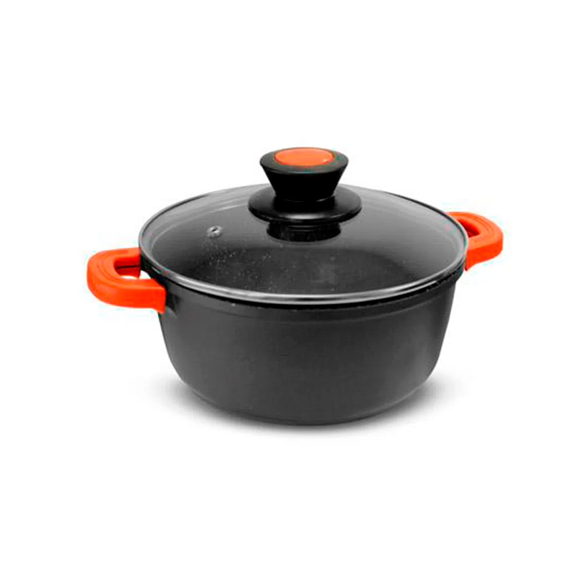 CACEROLA ALUMINIO FUNDIDO IND BG-30114-BK BERGNER 20X9.0 CM