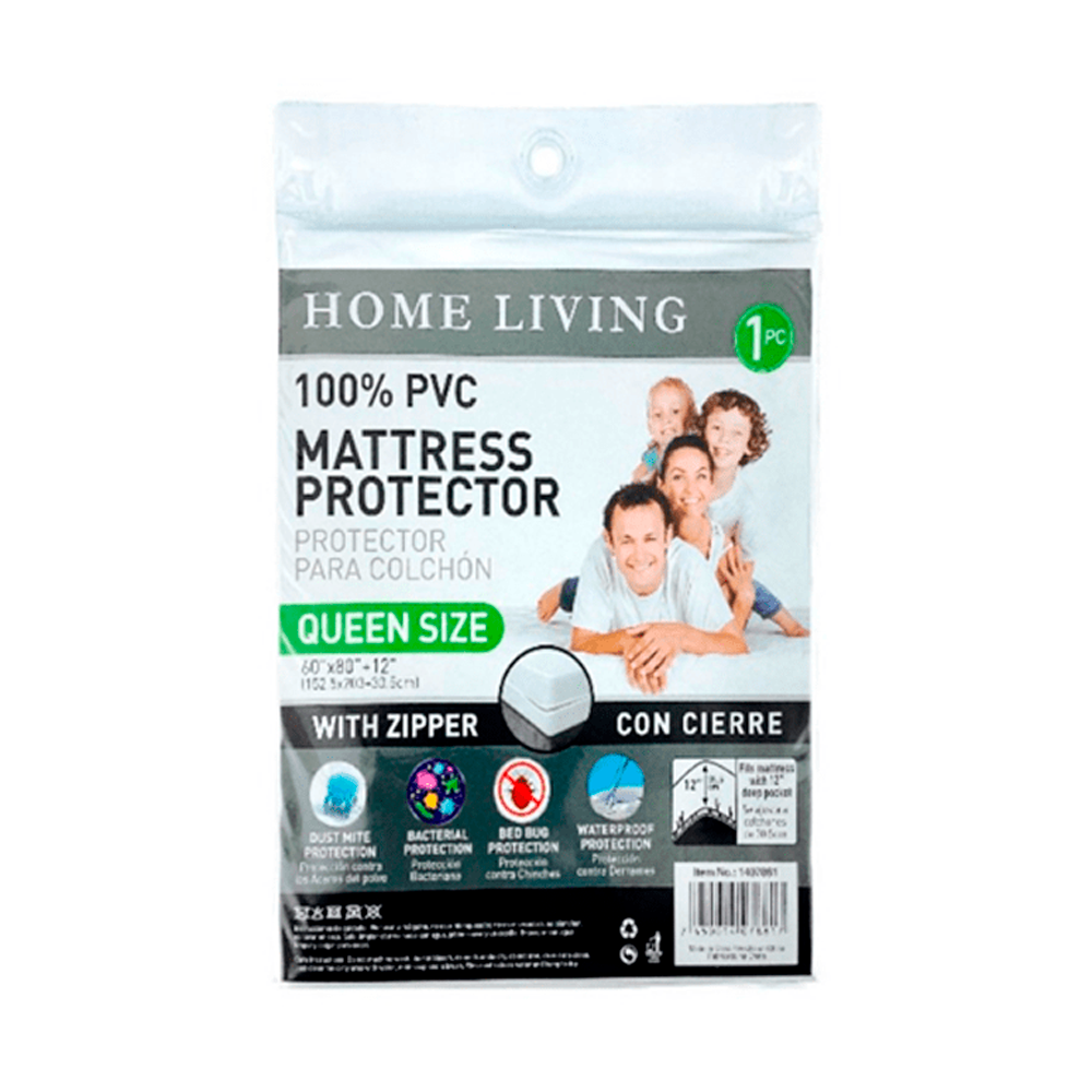 PROTECTOR P/COLCHON QUEEN 60X80 (720-1407881) BLANCO