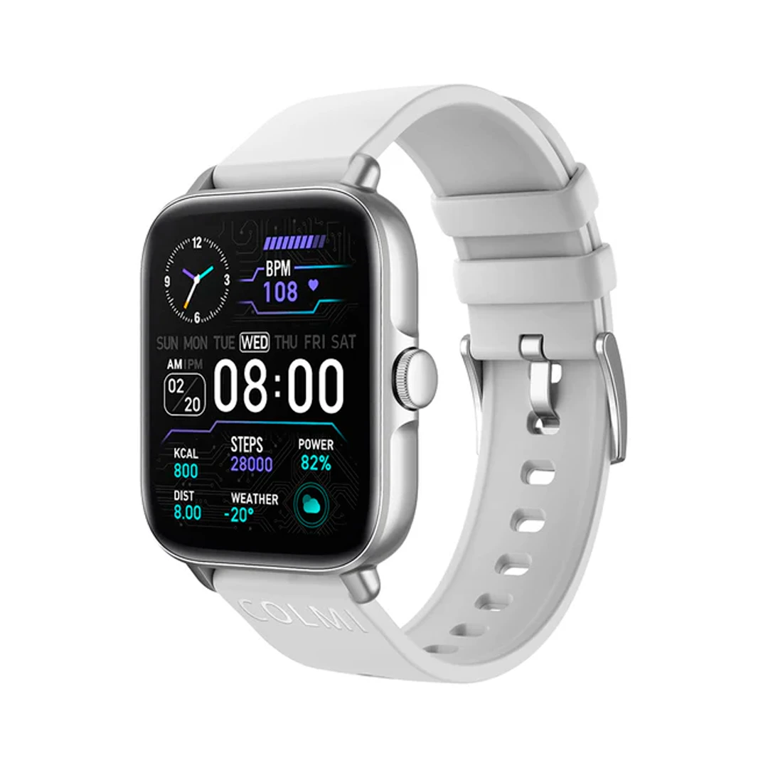 RELOJ COLMI SMART WATCH P28 PLUS P SERIES SILVER