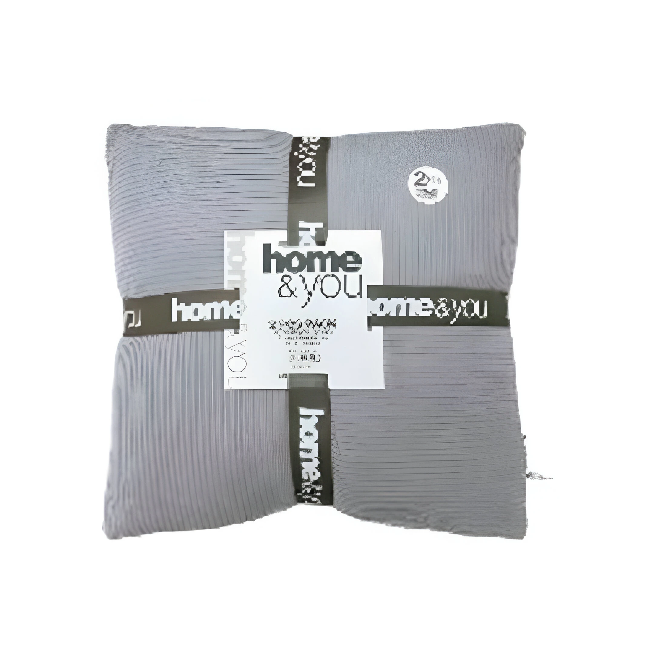 COJINES DECORATIVOS 2 PCS 18X18" 730-1447176 GRIS