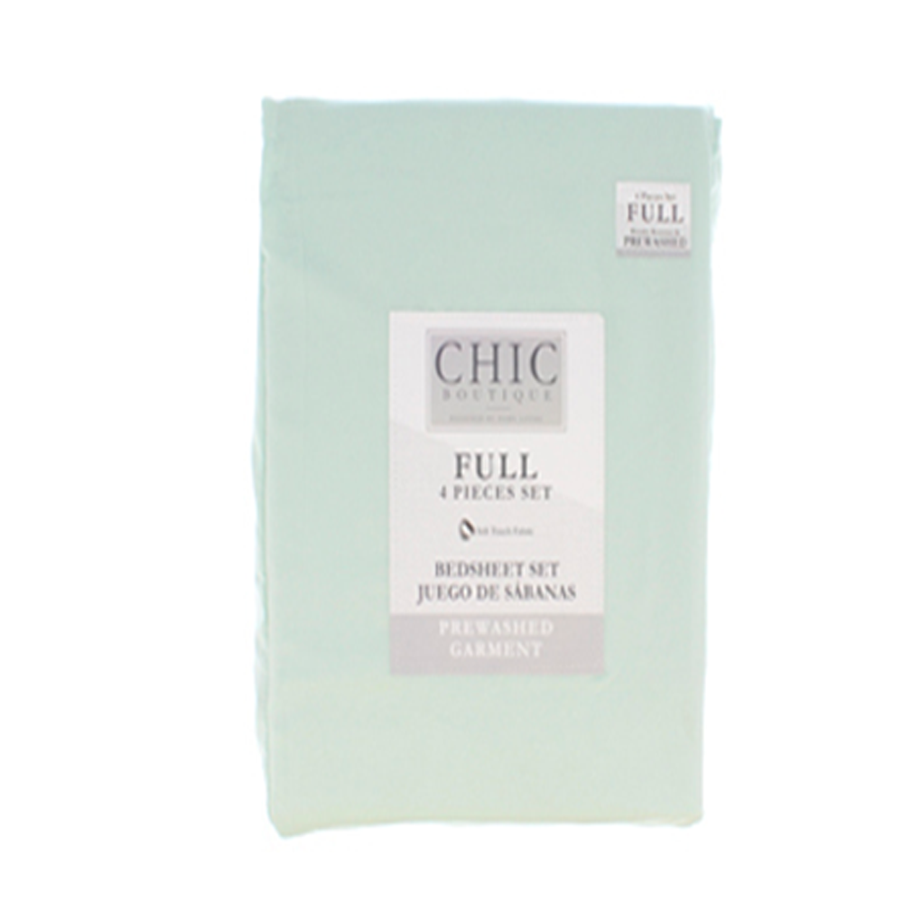 JUEGO DE SABANAS FULL SET 4 PZAS (709-0499800) SURTIDOS