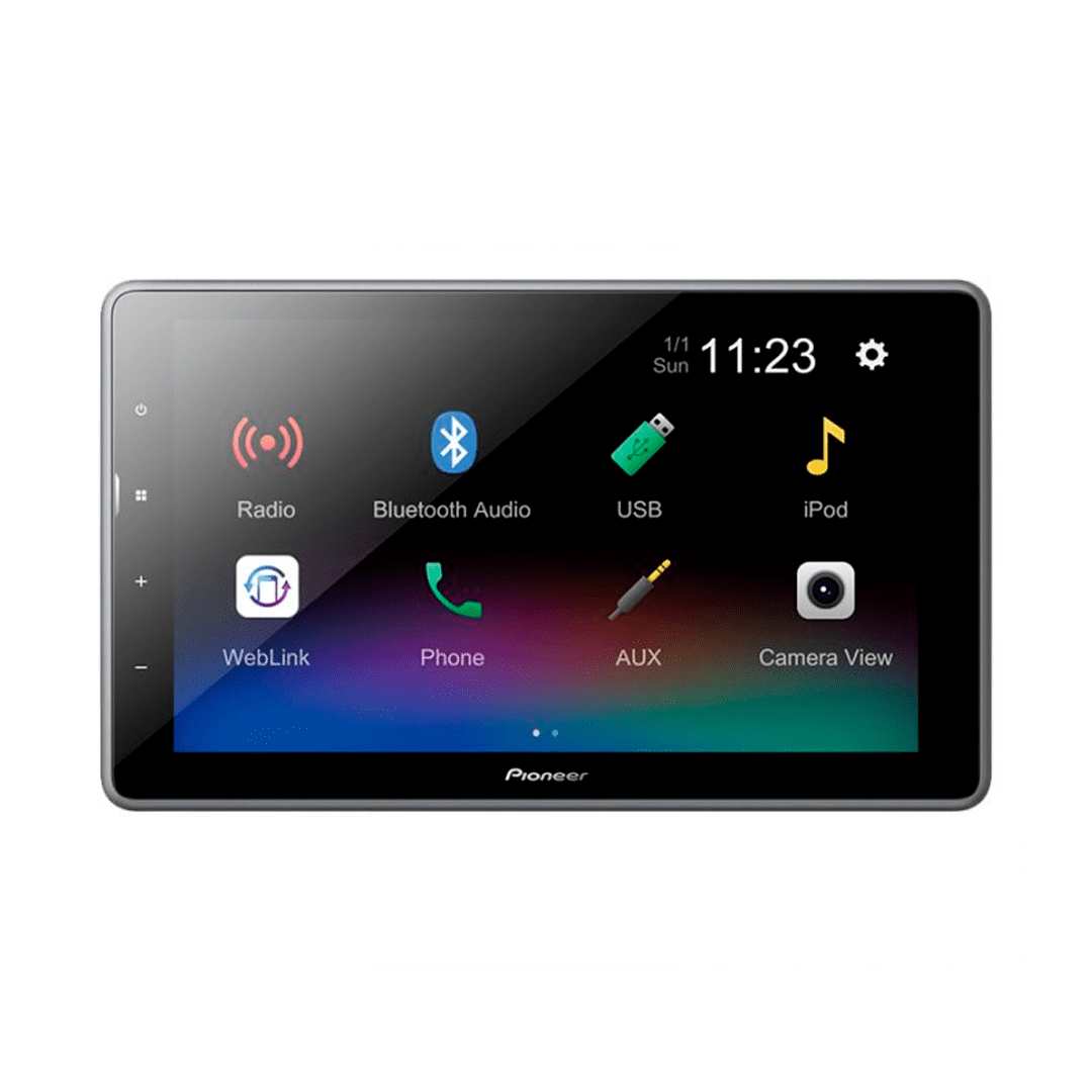 REPRODUCTOR C/PANTALLA TACTIL PIONEER DMH-AF555BT P/CARRO BLUETOOTH USB RDS