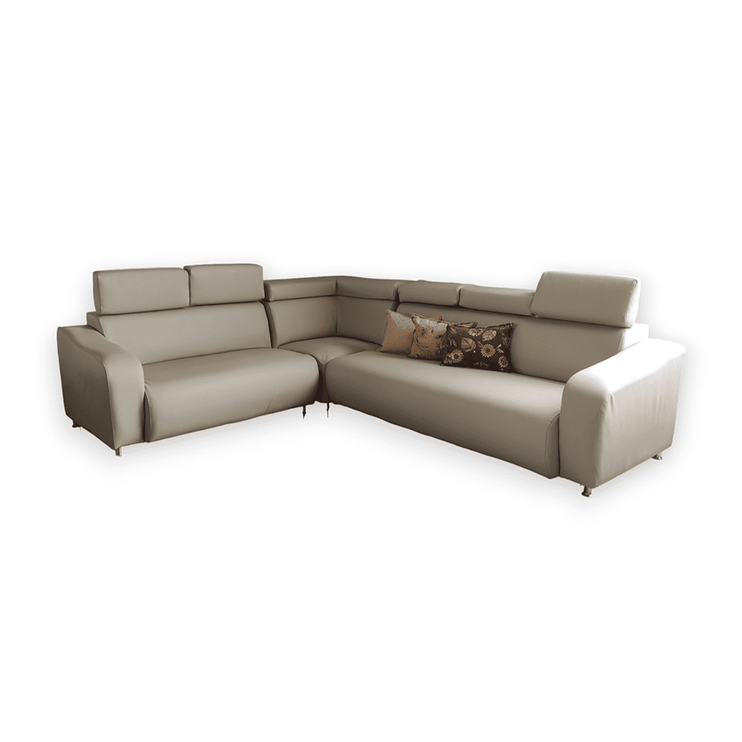 MUEBLE MODULAR ESQUINERO YERY BEIGE BIPIEL 3 PIEZAS