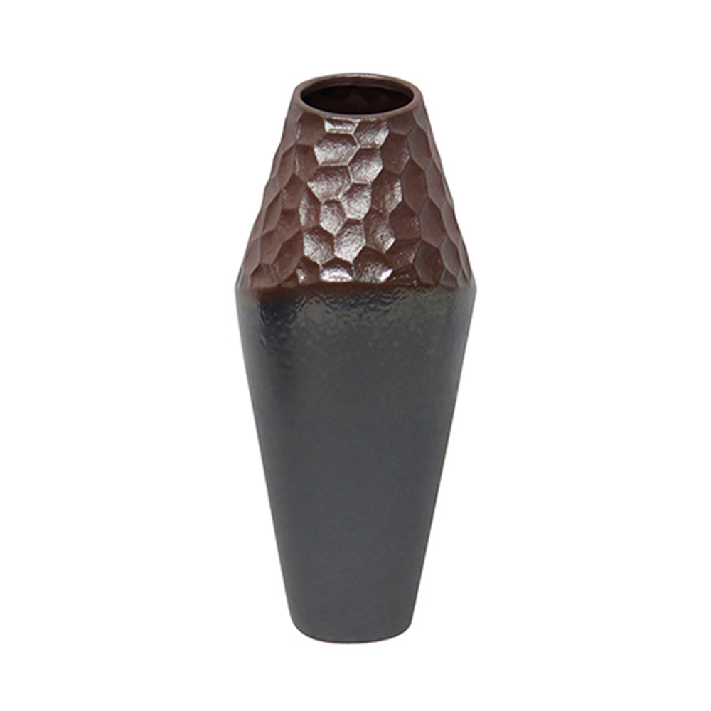 ADORNO FLORERO 15.5XH33.3CM  (N19-04523) CHOCOLATE