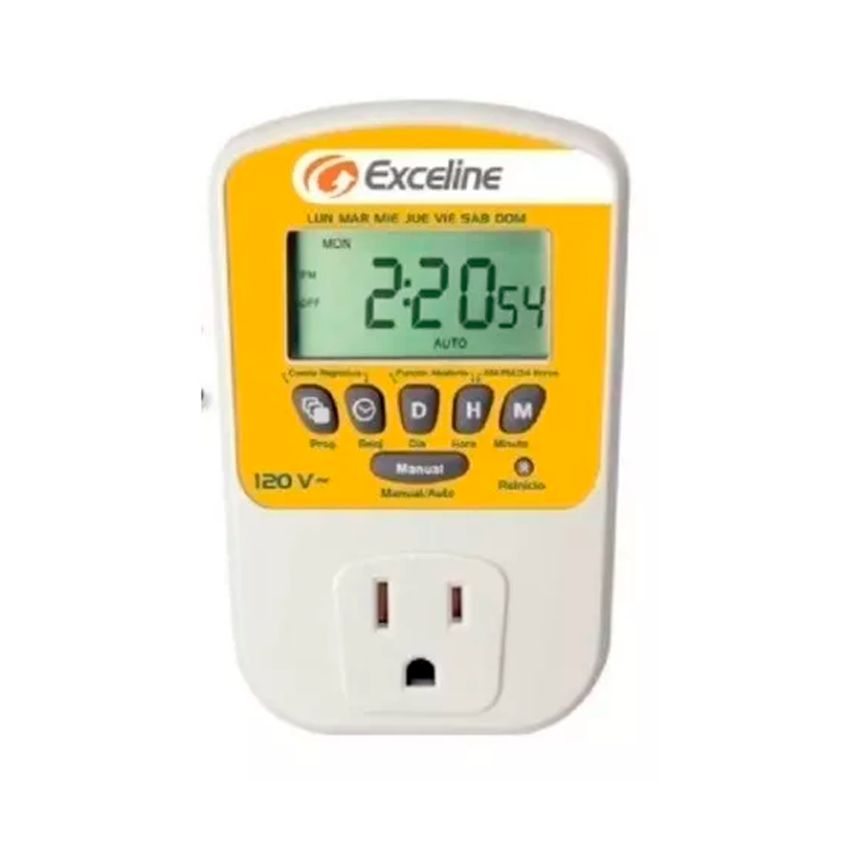 PROGRA EXELINE GTC-E120H HORARIO ENFRIADOR 120V