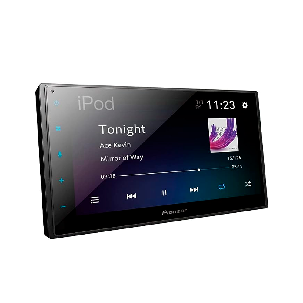 REPRODUCTOR C/PANTALLA TACTIL PIONEER DMH-A4450BT P/CARRO BLUETOOTH USB RDS